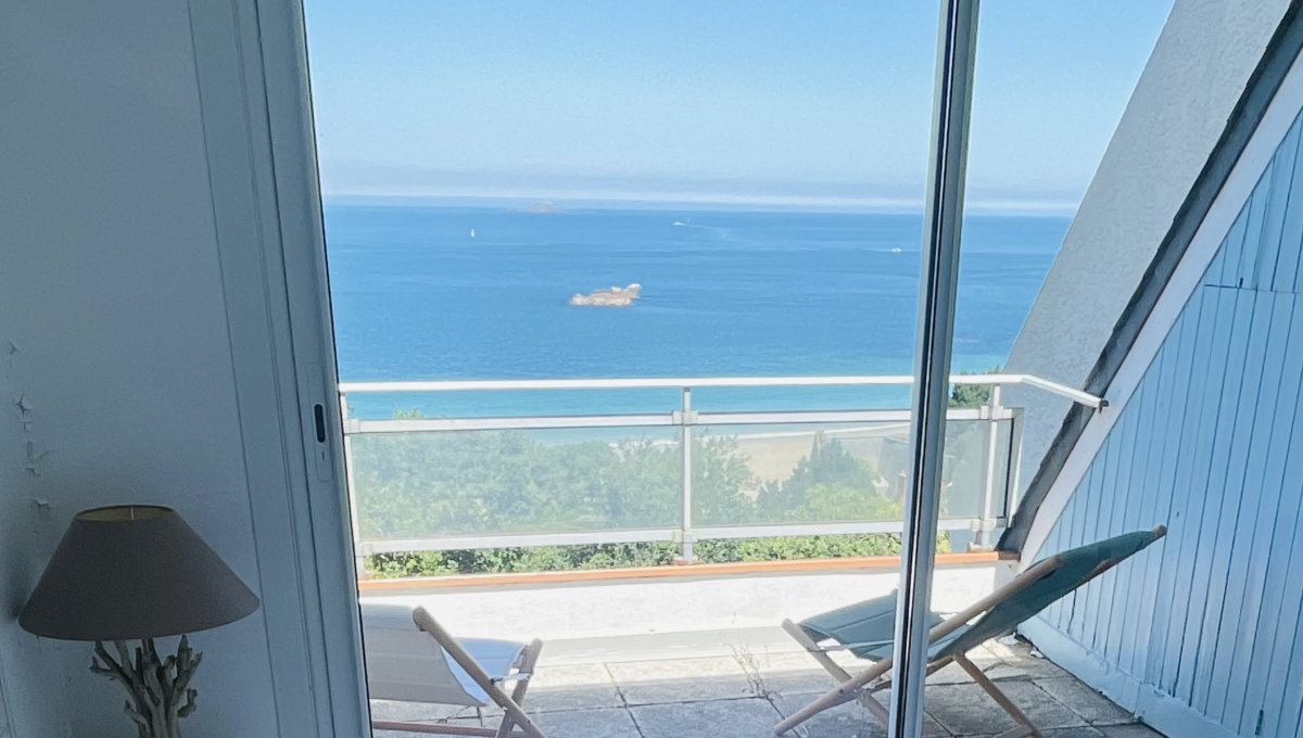 PERROS GUIREC - Bel Appartement avec Vue Mer - Centre Ville à pied Appartement Vente